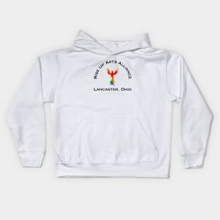 Rise Up Arts Alliance Logo Kids Hoodie